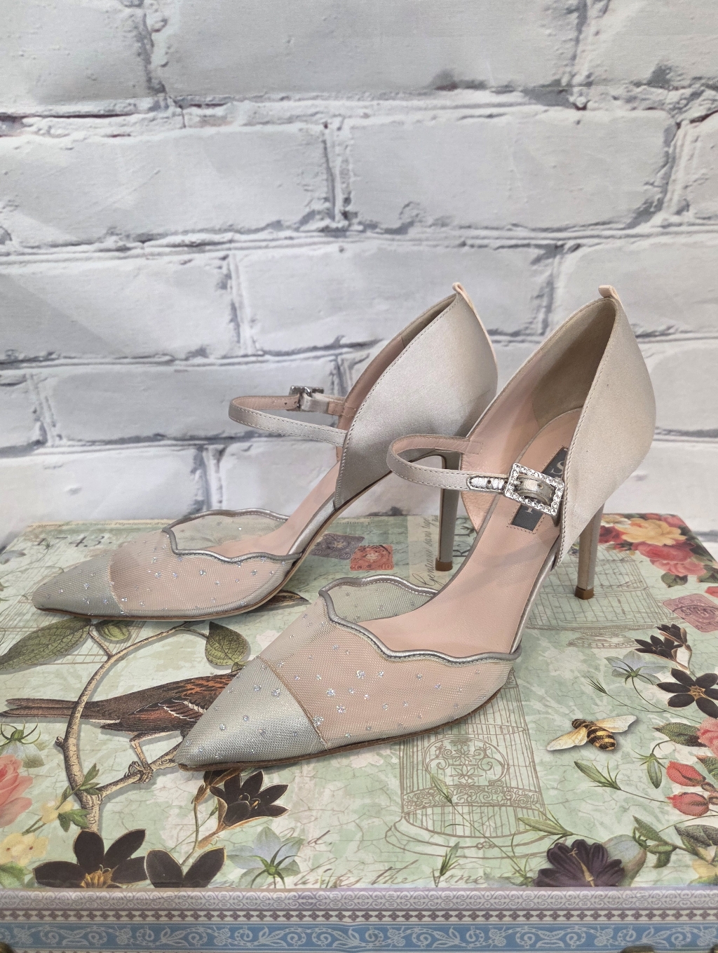 Sjp Infinity Pumps In Ivey Raindrop